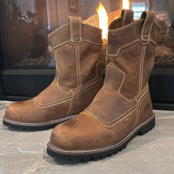 Kodiak McKinney Wellington Unlined/Non Doublee Boots,ASTM approved, EH,leather